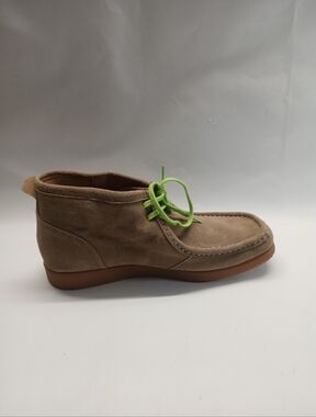 Hush Puppies Men's Bridgeport  Orange Rubber Sole Shoe